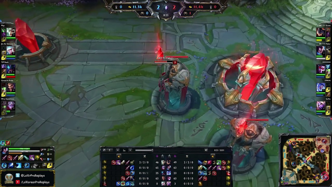 SKT T1 Faker Yasuo vs Varus MID Ranked Challenger Korea