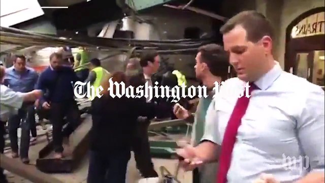 New Jersey Transit commuter train crashes into Hoboken station terminal