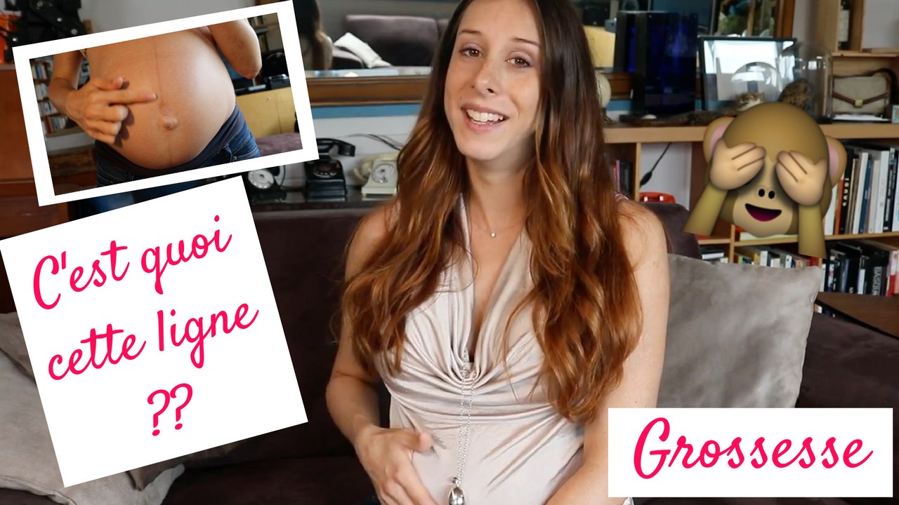 Grossesse ♡ C’est quoi cette ligne brune sur mon ventre ?