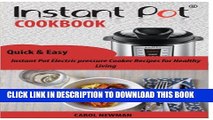 [PDF] The Instant pot Cookbook: Quick   Easy Instant Pot Electric pressure Cooker Recipes for