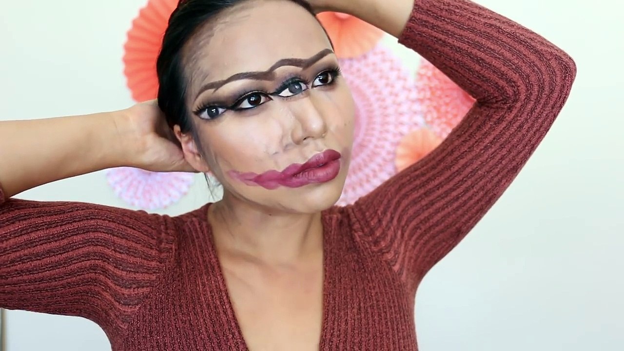 Ce maquillage d'illusion d'optique vous laissera sans voix