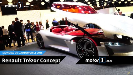 Mondial 2016 - Découverte du Renault Trézor