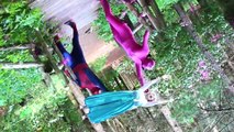Örümcek Adam, TERS Pembe Spidergirl ve Donmuş Elsa! W_ Maleficent, Joker, Anna, Çocuk Oyuncak & 