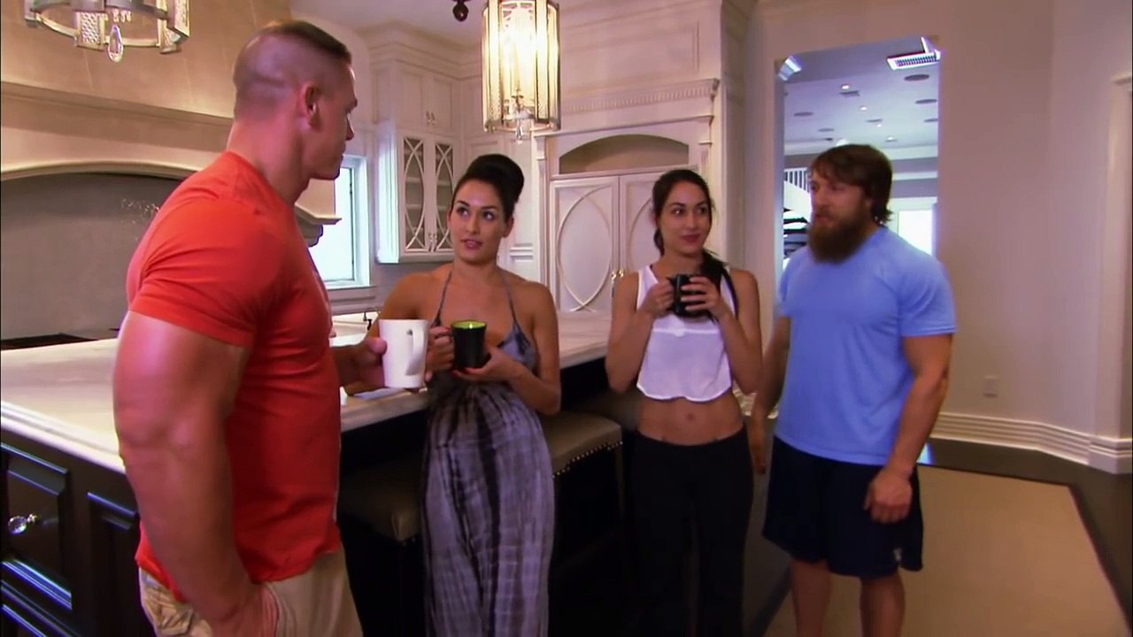 Take a tour of John Cena's house: Total Divas, Aug. 4, 2013