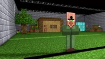 Minecraft Animation : L'école des monstres et l'entrainement au tir