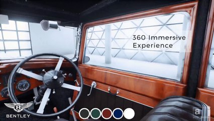 Anibrain Interactive Bentley Car Virtual Reality Experience