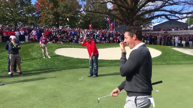 Un spectateur défie et bat le meilleur golfeur du monde ! Rory Mcillroy