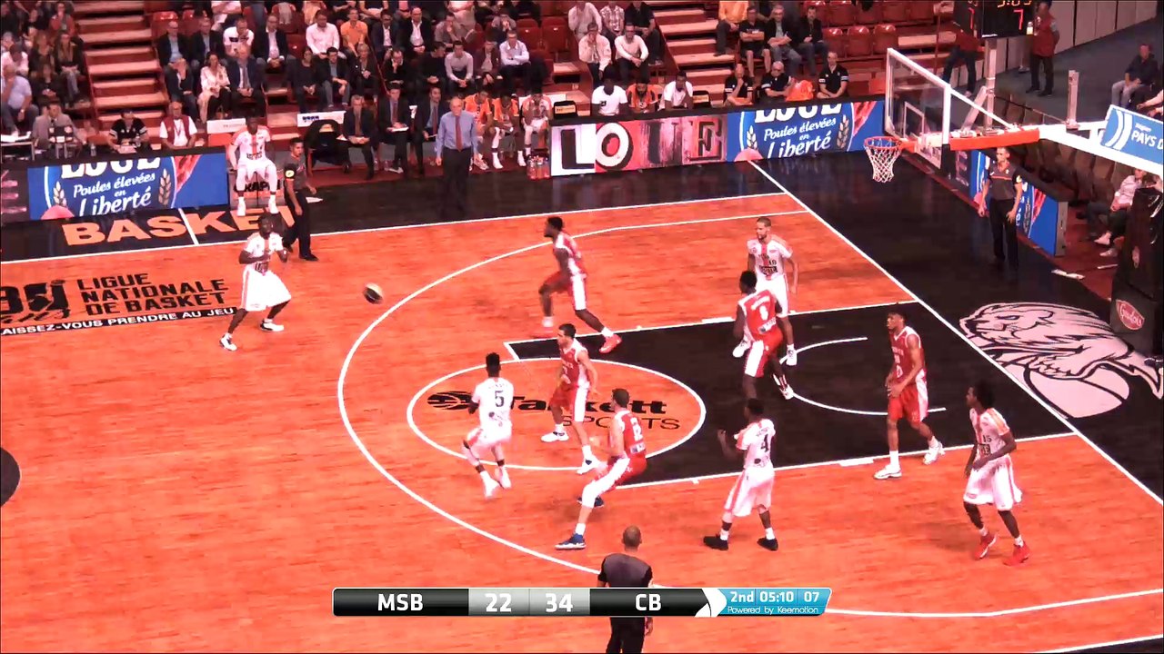 MSB - Cholet 16e Finales Coupe De France Basket 2016/2017