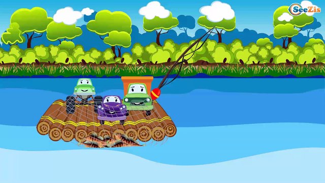 Ciężarówka - Zabawki dla Dzieci Samochody bajka o maszynach dla dzieci po polsku