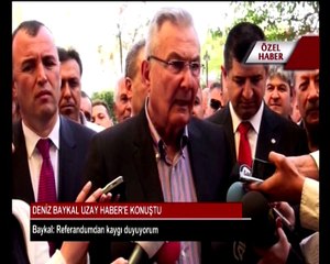 DENİZ BAYKAL ALİ ŞAR'A KONUŞTU