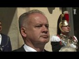 Roma  - Visita Ufficiale del Presidente della Repubblica di Slovacchia (29.09.16)