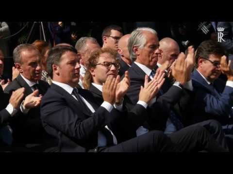 Roma - Cerimonia di restituzione bandiera Giochi Olimpici e Paralimpici di Rio 2016 (28.09.16)