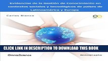 [PDF] Evidencias de la gestiÃ³n del conocimiento en contextos sociales y tecnolÃ³gicos de paÃ­ses