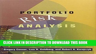 [PDF] Portfolio Risk Analysis Full Colection