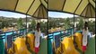 3D VR - Side by Side (SBS) HD - Extreme Yellow Water Slide at Acqua Plus - Google Cardboard