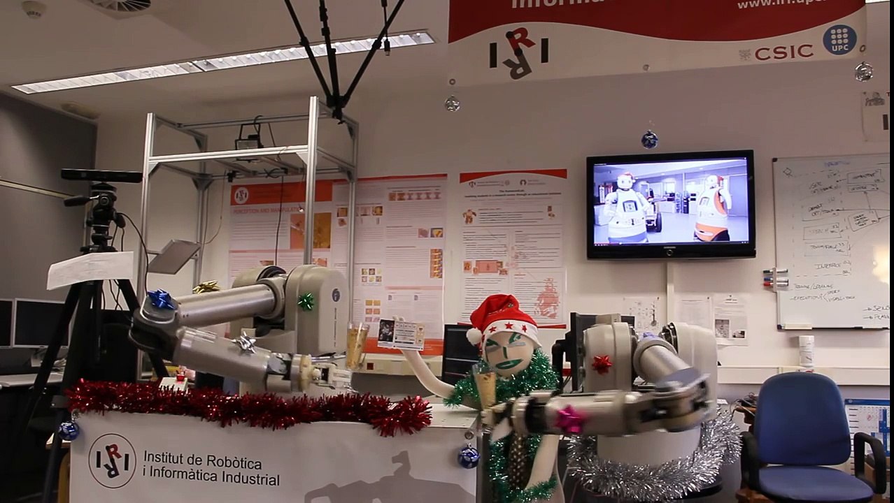 Christmas Robot Toast