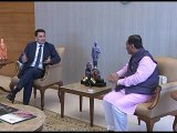 Gandhinagar France Delegation meets Gujarat CM Vijay Rupani