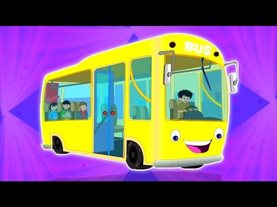 🎵🎤 Vídeos Educativos para crianças, As Rodas do ônibus Canção, canção  infantil