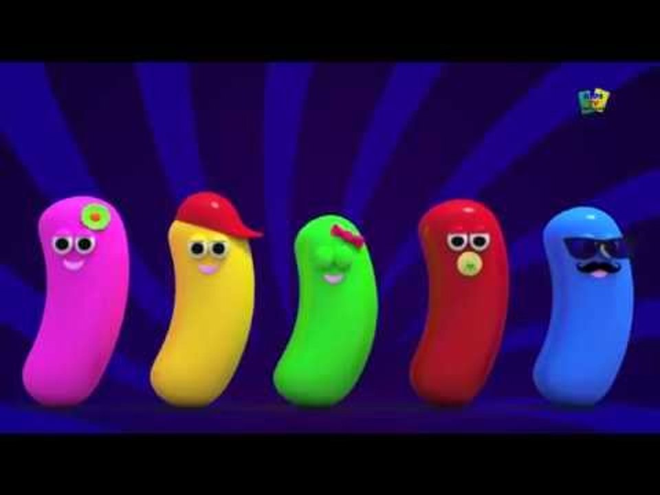 familia dos dedos caricas | musica infantil brasileira | jelly bean finger family | rhymes songs