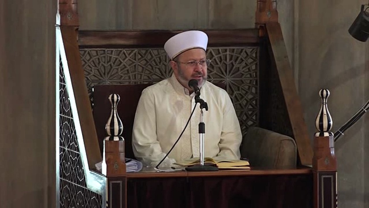 S.Ahmet Camii Cuma Vaazı Doç. Dr. Abdulkadir Demirci 30.09.2016