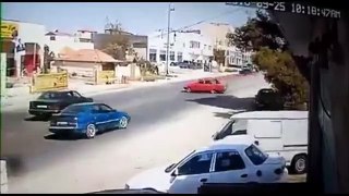 Road Accident - cctv footage