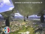 cam embarquee avion CAMERA-SPORTS: approche et atterissage