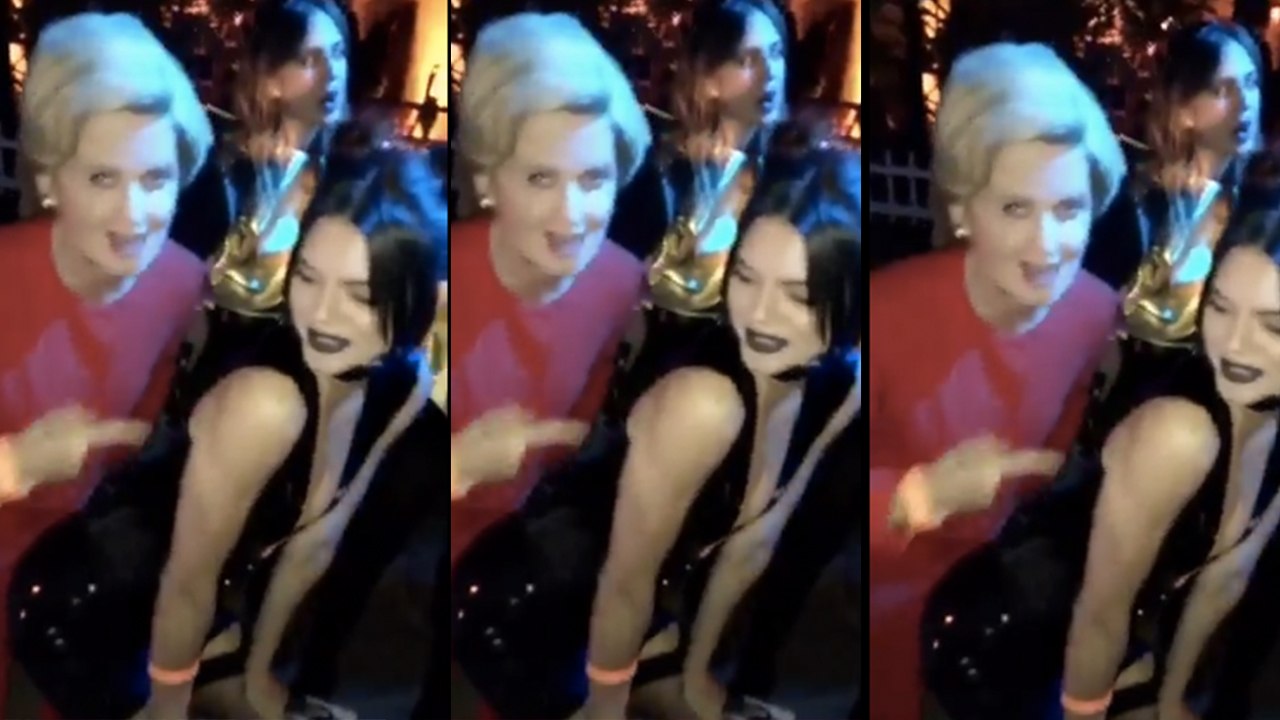 Kendall Jenner Twerks On Katy Perry at Kate Hudson Bash