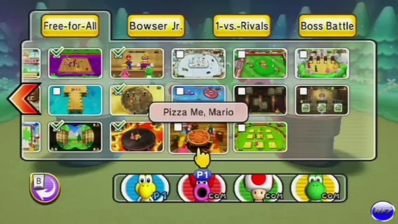 Mario Party 9 - Pizza me, Mario ~ Free for All