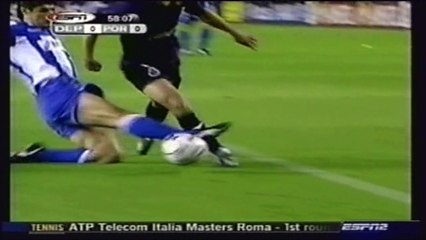 اهداف مباراة بورتو و ديبورتيفو لاكورنيا 1-0 2004