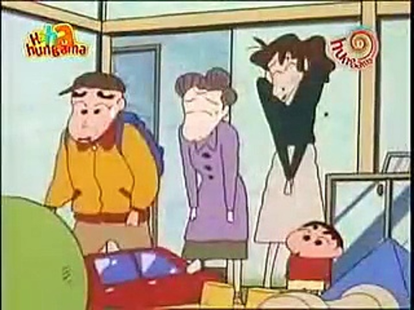Shinchan old episode hindi AAJ GHAR AAYENGE GRANDPA AUR GRANDMA - Vid&eacute;o  Dailymotion