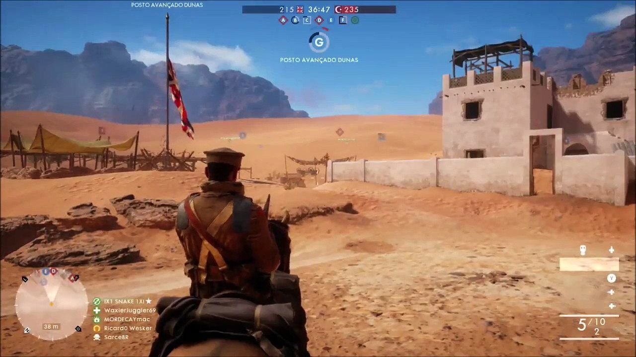 Battlefield 1 - Horse Sword  Duel