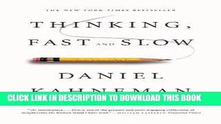 Best Seller Thinking, Fast and Slow Free Read
