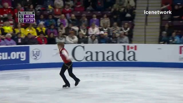 Kevin REYNOLDS SP 2016 Skate Canada
