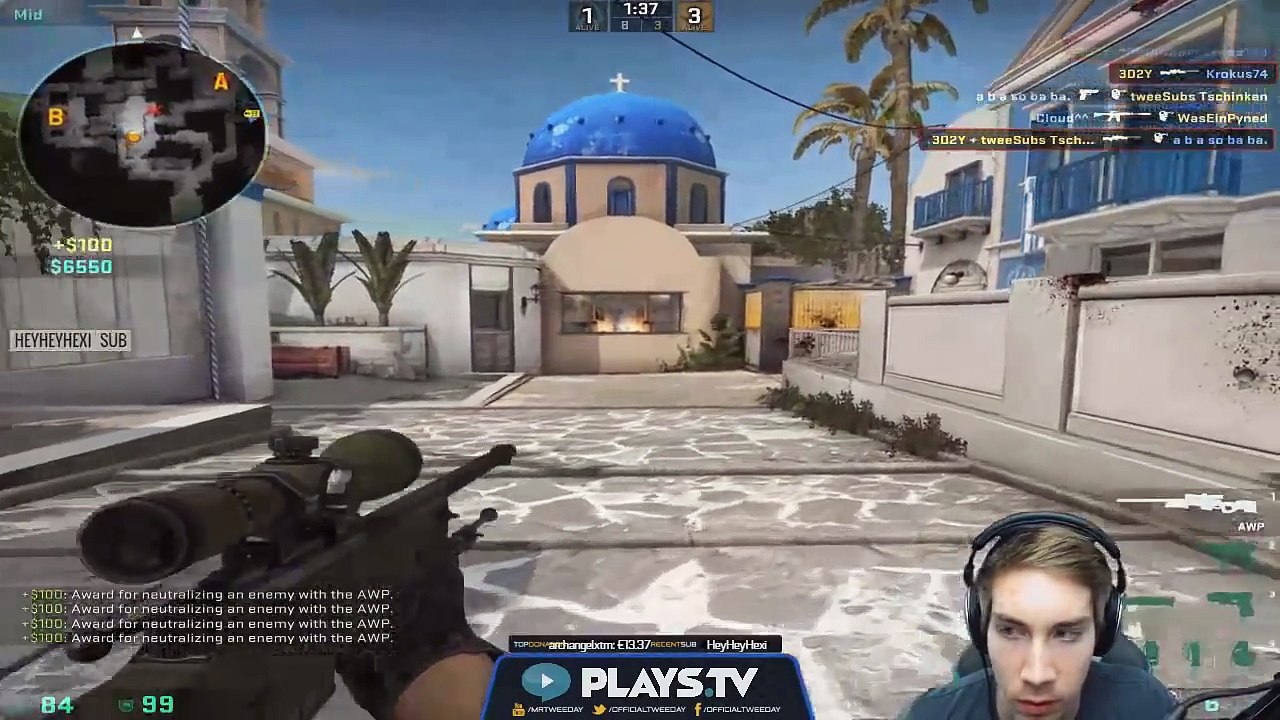 LUCKY SHOTS! CS GO Stream Montage #19