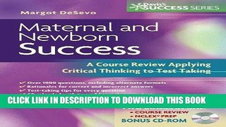 Read Now Maternal and Newborn Success: A Course Review Applying Critical Thinking to Test Taking