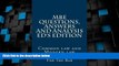 Big Deals  MBE Questions, Answers And Analysis Ed s Edition: Solutionally Analyzed MBE Questions