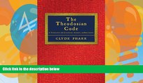 Books to Read  The Theodosian Code and Novels and the Sirmondian Constitutions  Full Ebooks Most