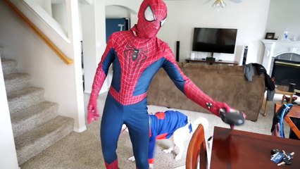 Spiderman vs Zombie Spiderman Orbeez Bath Time SuperHero fun in Real life! ) - P3