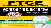 [PDF] FTCE General Knowledge Test Secrets Study Guide: FTCE Exam Review for the Florida Teacher