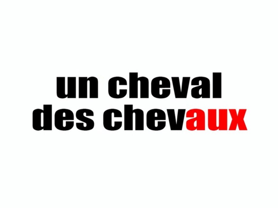 Pluriel - al - aux