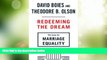 Big Deals  Redeeming the Dream: The Case for Marriage Equality  Best Seller Books Best Seller