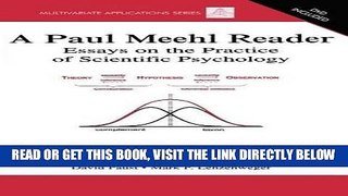 Read Now A Paul Meehl Reader: Essays on the Practice of Scientific Psychology (Multivariate