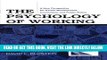 Read Now The Psychology of Working: A New Perspective for Career Development, Counseling, and