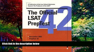 Books to Read  The Official LSAT PrepTest 42 (Official LSAT PrepTest)  Best Seller Books Most Wanted