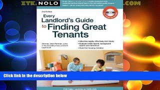 Big Deals  Every Landlord s Guide to Finding Great Tenants  Full Read Most Wanted