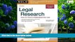 Books to Read  Legal Research: How to Find   Understand the Law  Best Seller Books Most Wanted