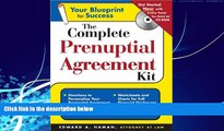 Books to Read  The Complete Prenuptial Agreement Kit (Book   CD-ROM) (Write Your Own Prenuptial