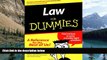 Big Deals  Law For Dummies? (For Dummies (Lifestyles Paperback))  Full Ebooks Most Wanted