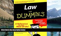 Big Deals  Law For Dummies? (For Dummies (Lifestyles Paperback))  Full Ebooks Most Wanted