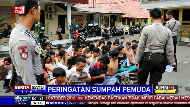 Peringatan Sumpah Pemuda, Pelajar di Cirebon Tawuran